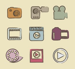 video icons