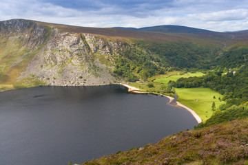 Guinness Lake in Wicklow Mountains, Ireland