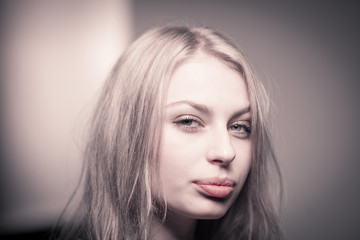 Fototapeta premium beautiful delicate girl
