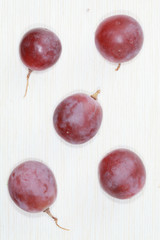 The grapes.