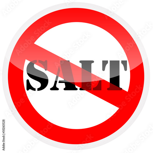 "Sign no salt" Stock photo and royaltyfree images on