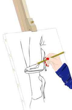 recommend clip art: Disegnatrice di moda