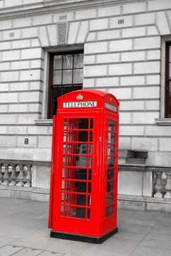 cabine t&eacute;l&eacute;phonique londres
