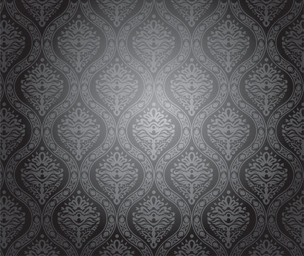 old baroque wallpaper texture