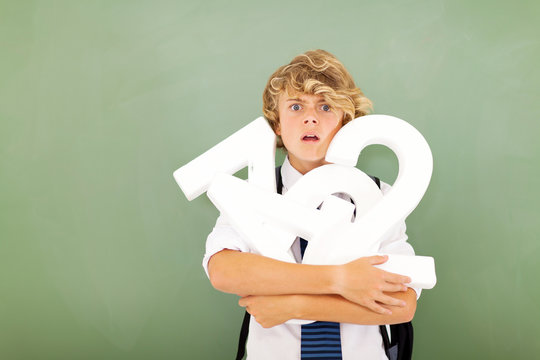 high school stundent feeling hopeless in mathematics