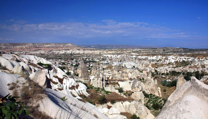 stone formations, Cappadocia, Turkey