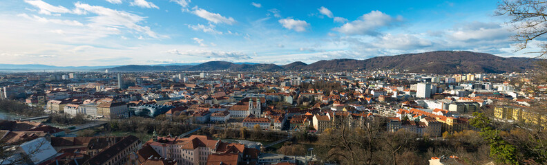 Panorama of Graz