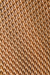 texture of synthetic rattan weave