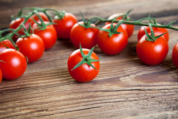 Tomaten auf Holz III