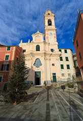 Liguria - church in Sori