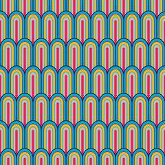 Retro wallpaper design