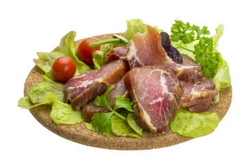Smoked beef