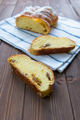Sweet raisin bread