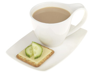 Tea with Cheese and Biscuits