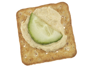 Houmous and Cracker
