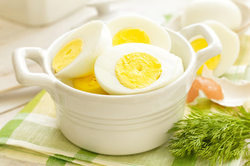 Boiled eggs