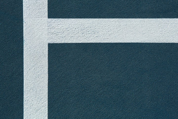 Blue Tennis Court Lines for Background