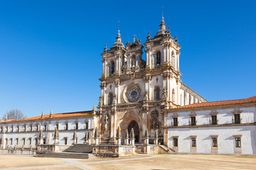 Fototapeta na wymiar Klasztor Santa Maria, Alcobaca, Portugalia