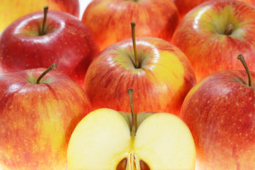 Mele e fetta di mela