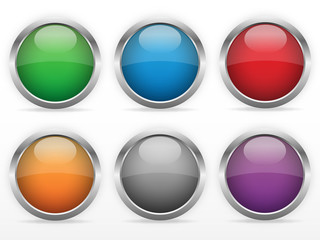 Web buttons set