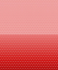 Obraz premium red dotted background