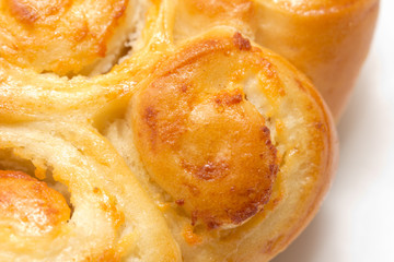 Bun in the background. macro