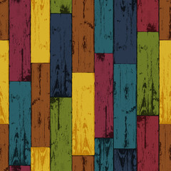 Colorful wooden background. Vector, EPS10