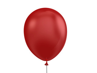 Red Single Balloon