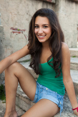 Beautiful young woman