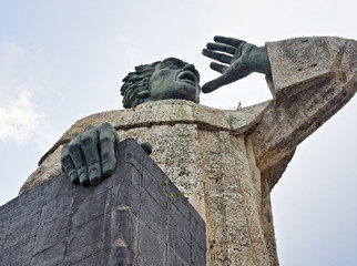 Montesinos Monument at Sto Domingo, Dominican Republic