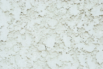 Close up on the white concrete wall texture background