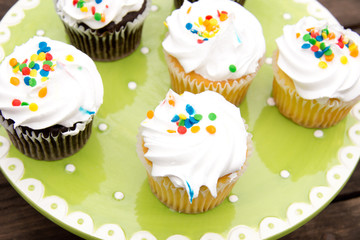 Spring cupcakes