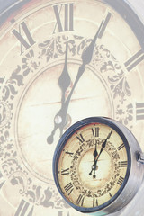 beauty of old clock