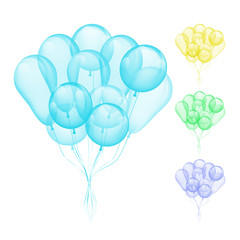 Balloons different colors