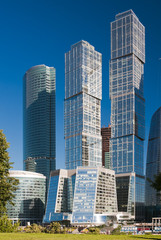 Небоскребы бизнес-центра "Москва-Сити"