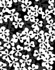 植物模様のパターン