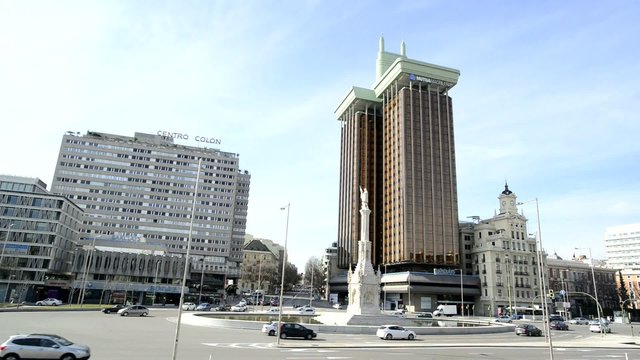 madrid plaza colon