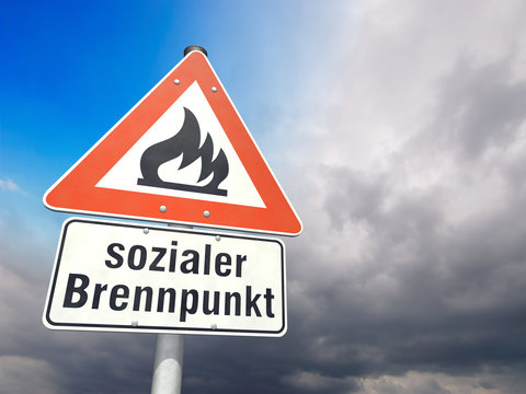 sozialer Brennpunkt