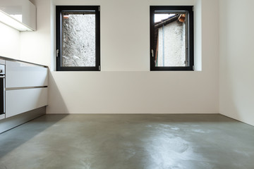 Interior modern house, kitchen