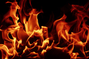 Fire flames