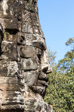 Details Bayon Tempel