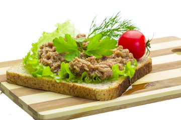 Sandwich with Tuna