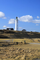 Leuchtturm von Hirtshals in Dänemark