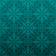 Elegant turquois floral background