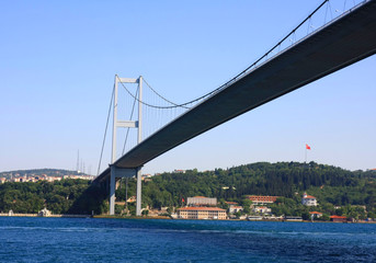 Istanbul city, the view from water, Turkey