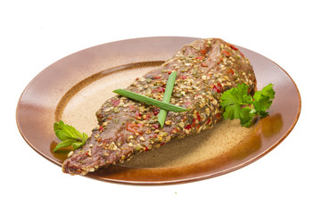 Smoked beef