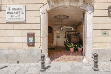Obraz premium Muzeum romantyczne w Sitges w Hiszpanii