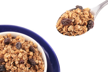 Cereal for breakfast