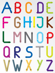 Colol origami letter set