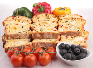 vegetable bread